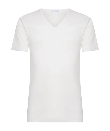Ragno U799AB - Maglia M.M Scollo V caldo cotone. Colore: Bianco 010 Ragno U799AB - Maglia M.M Scollo V caldo cotone. Colore: Bianco 010