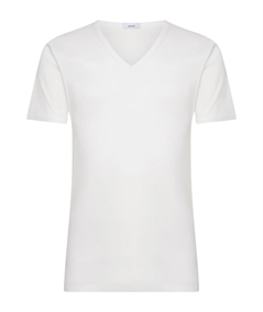 Ragno U799AB - Maglia M.M Scollo V caldo cotone. Colore: Bianco 010