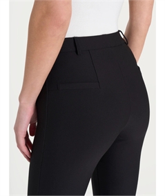 Ragno - DE72PM Pantalone donna Flare in tessuto Compact. Colori - Nero 020
