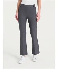 Ragno - DE72PM Pantalone donna Flare in tessuto Compact. Colore: ardesia Mel. 202M