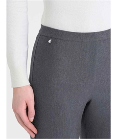 Ragno 70598S - Pantalone Ragno Perfect Fit con fascia modellante invisibile - Colore Smoky 449