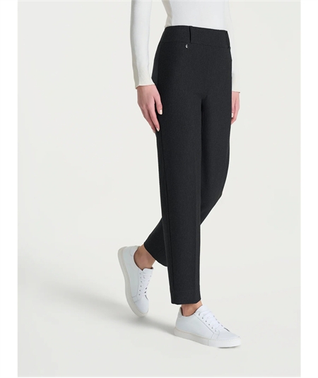 Ragno DE72PF - Pantalone modello carota in tessuto Compact. Colore: Oscuro Melange 489M
