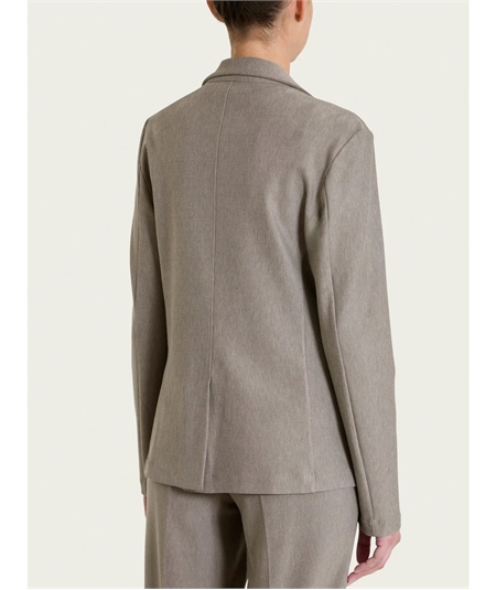 Ragno DO23GA - Giacca manica lunga in tessuto Super-Compact  Extra-Comfort. Colore: Glacè Mel. 178M