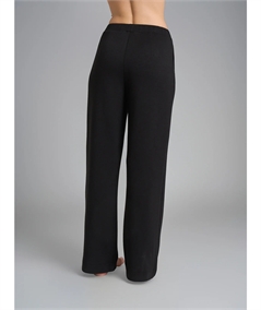 Ragno DR76PE - Pantalone ampio con tasche in Tessuto Scuba. Colore Nero 020