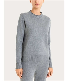 Ragno DN53M9 - Maglia collo cratere in tessuto Super-Soft misto Viscosa. Colore: Ferro Mel. 786