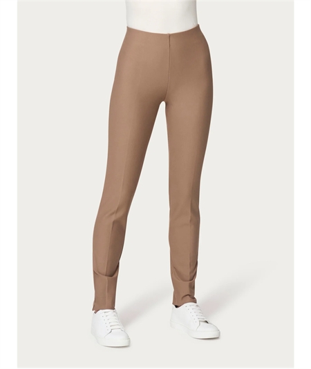 Ragno DE72PS - Pantalone Slim in tessuto Compact elasticizzato - Pine Bark 950