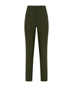 Ragno DE72PS  - Pantalone Slim in tessuto Compact elasticizzato - Rain Forest A78