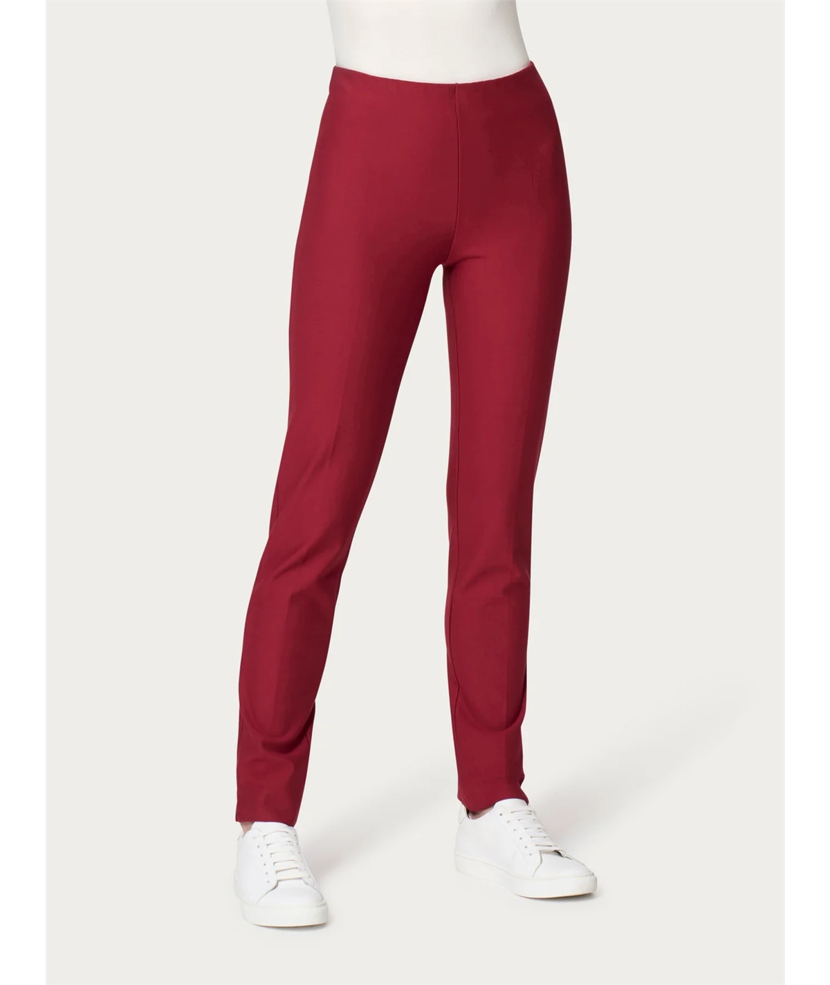 Ragno DE72PS - Pantalone Slim in tessuto Compact elasticizzato - Colore: Tibetan Red 952