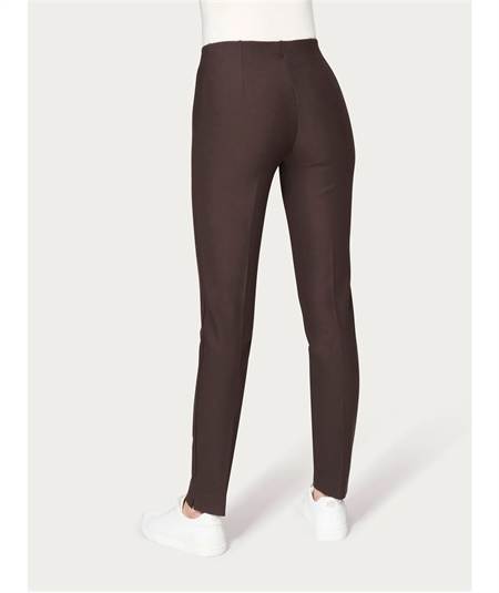 Ragno DE72PS - Pantalone Slim in tessuto Compact elasticizzato - Colore: Chocolate A75