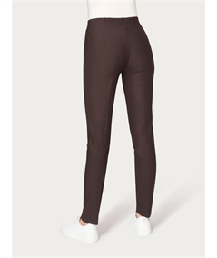 Ragno DE72PS - Pantalone Slim in tessuto Compact elasticizzato - Colore: Chocolate A75