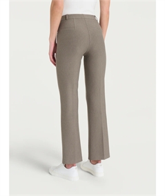 Ragno - DE72PM Pantalone donna Flare in tessuto Compact. Colore: Glacè Mel. 178M