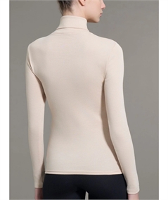 Ragno D274AK -  Maglia sottogiacca collo dolcevita in caldo cotone Biologico. Colore: Corda