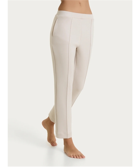 Ragno DR76PP - Pantalone dritto con tasche in tessuto Scub. Colore: Champignon 786