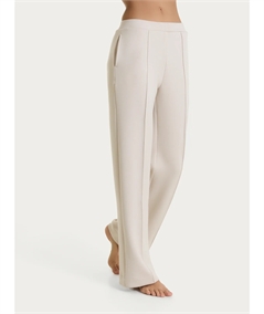 Ragno DR76PE - Pantalone ampio con tasche in Tessuto Scuba. Colore: Champignon 786