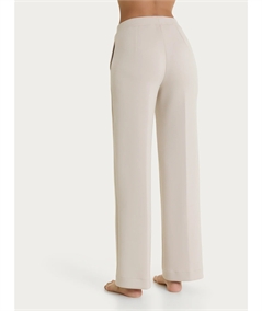 Ragno DR76PE - Pantalone ampio con tasche in Tessuto Scuba. Colore: Champignon 786