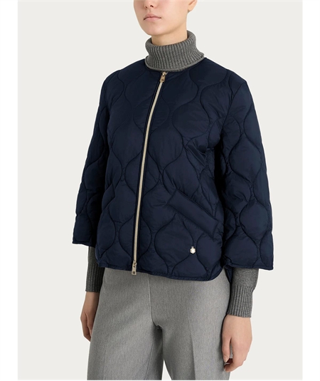 Ragno DP02KG - Piumino leggero Onion Quilt con manica 3/4. Colore: Bleu 078