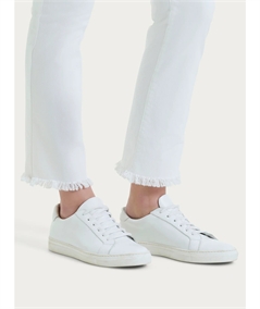 Ragno DQ11PP - Jeans sfrangiato a gamba dritta con tasche in Light denim. Colore: 010