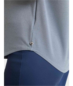 Ragno DS38T7 - Maglietta girocollo con manica corta kimono in Summer Light. Colore: Fant. Dusty Blue D36F