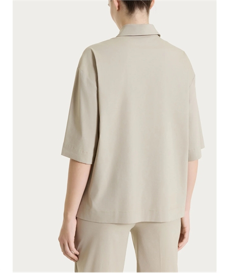 Ragno DH15S - Camicia manica corta e tasche sul petto in cotone Super Fresh Colore: Crockery C84