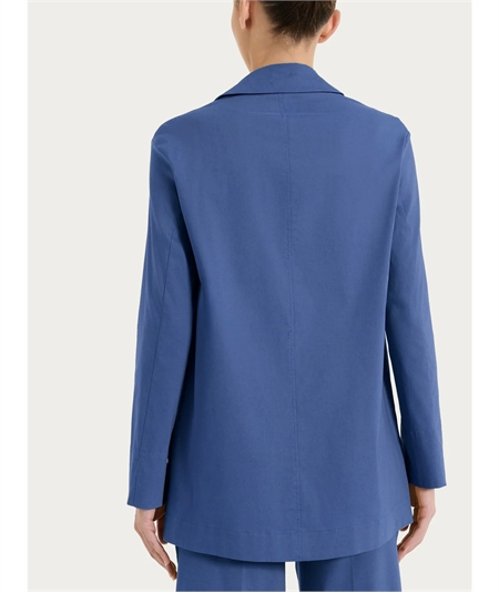 Ragno DH15GA - Blazer leggero destrutturato in Cotone Super Fresh. Colore: Oceana C70