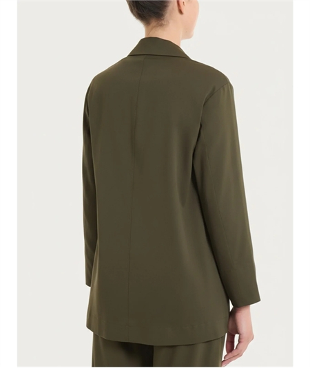 Ragno DH15GA - Blazer leggero destrutturato in Cotone Super Fresh. Colore: Dark Olive B09