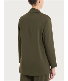 Ragno DH15GA - Blazer leggero destrutturato in Cotone Super Fresh. Colore: Dark Olive B09