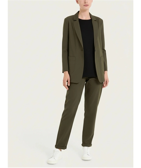 Ragno DH15GA - Blazer leggero destrutturato in Cotone Super Fresh. Colore: Dark Olive B09