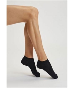 119 TP Tris di pariscarpa/ fantasmino SanGiacomo unisex di cotone Filo di Scozia Art. 119 TP Colore: Nero