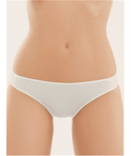 Ragno Biocotton 07455M - Slip vita bassa cotone elasticizzato Colore- Bianco