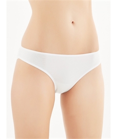 Ragno Biocotton 07455M - Slip vita bassa cotone elasticizzato Colore- Bianco