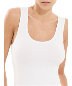 Ragno Art 074552 - Canotta spalla larga cotone biologico strech. Colore: Bianco 010
