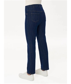 DM48PP- Ragno Jeans modello Slim in tessuto Denim-Comfor. Colore: Bleu Persia 057