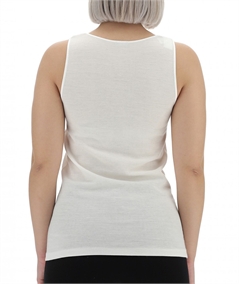 Ragno Art. 072452 - Canotta intima donna lana cotone. Colore: Bianco lana 002