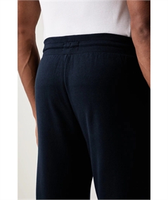 Tuta da Uomo Longewear con ZIp in Cotone Felpato Emporio Armani. Colore: Bleu
