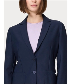 Ragno DO23GA - Giacca manica lunga in tessuto Super-Compact  Extra-Comfort. Colore: Bleu Persia 057