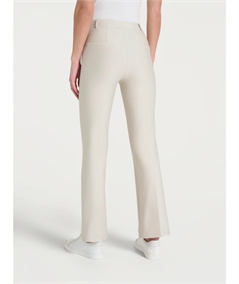 Ragno - DE72PM Pantalone donna Flare in tessuto Compact. Colore: Champignon (Avorio) 786