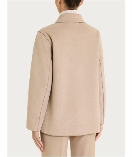 Ragno DQ61KT - Trench da Donna Stile Militare in Tessuto Vegan. Colore: Cammello 100M