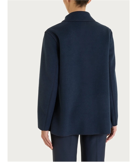 Ragno DQ61KT - Trench da Donna Stile Militare in Tessuto Vegan. Colore: Bleu 078