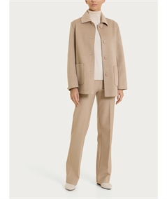 Ragno DQ61KT - Trench da Donna Stile Militare in Tessuto Vegan. Colore: Cammello 100M
