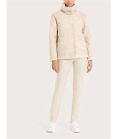 Ragno DQ43KX - Giacca Bouble-Face in Vegan Fur. Colore: Champignon 786F