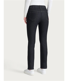 Ragno DR50PP  Pantalone Jeans Donna Modello Slim in Denim Elasticizzato a Gamba Dritta 5 Tasche Colore: Gray Black C14